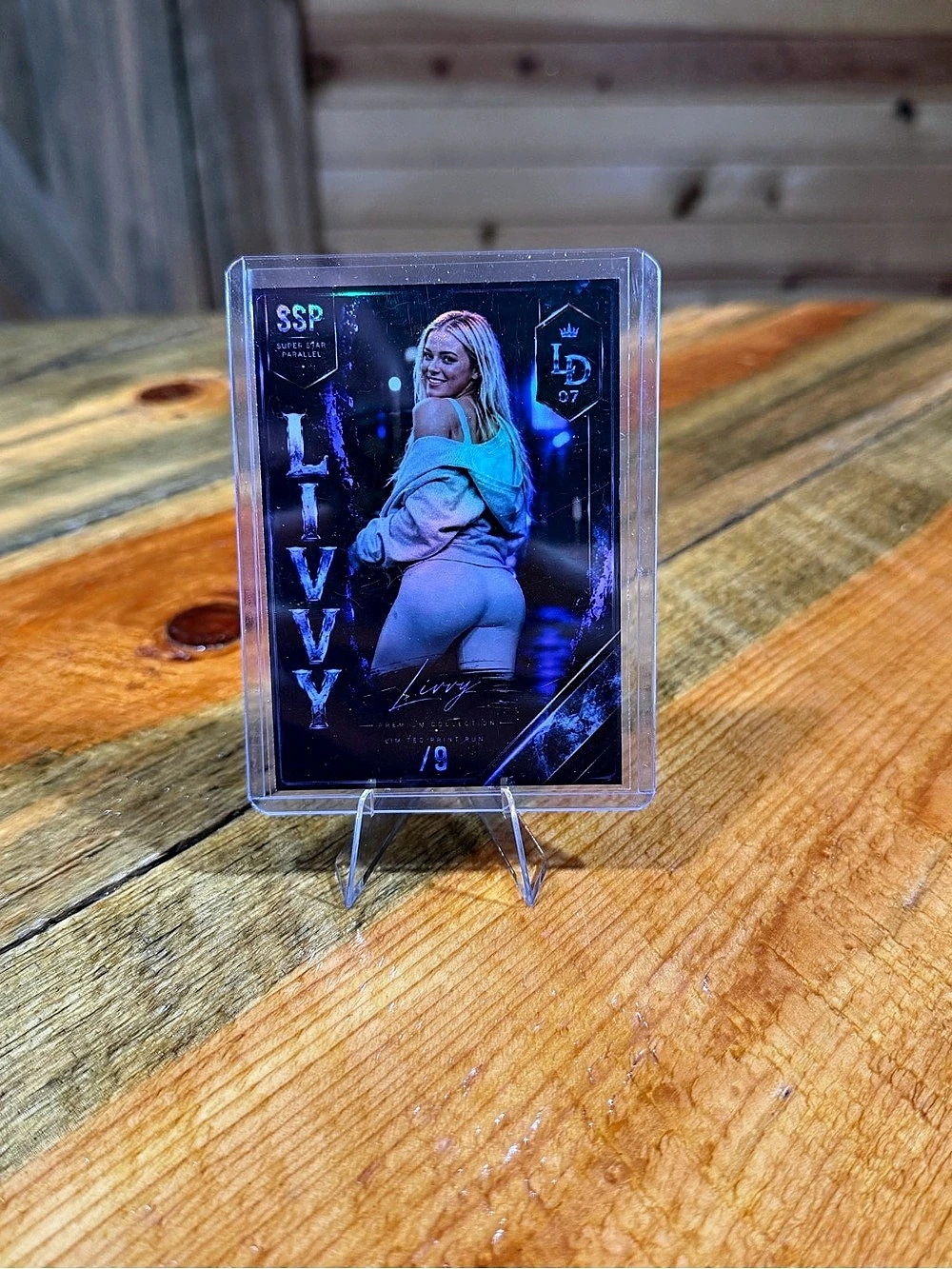 Livvy Dunne Custom SSP Trading Card /9